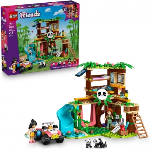 Lego Friends verzorging van panda’s in het reservaat