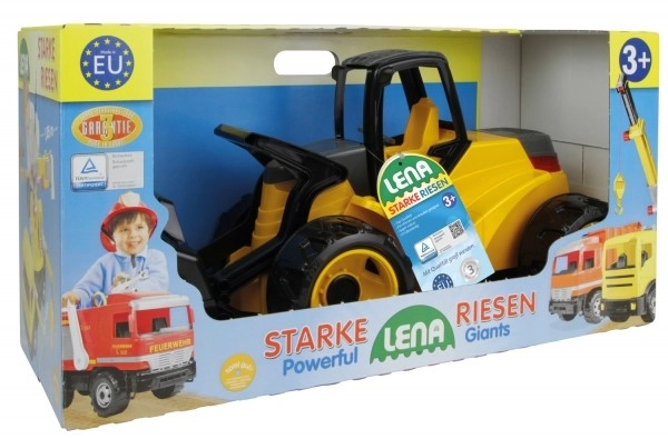 Grote Geel-Zwarte Lader Giga Trucks