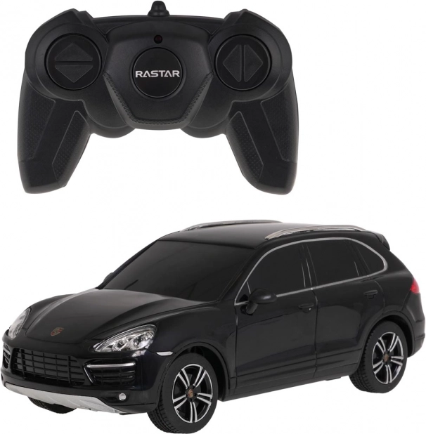 R/C auto 1:24 Porsche Cayenne Turbo Rastar – Zwart