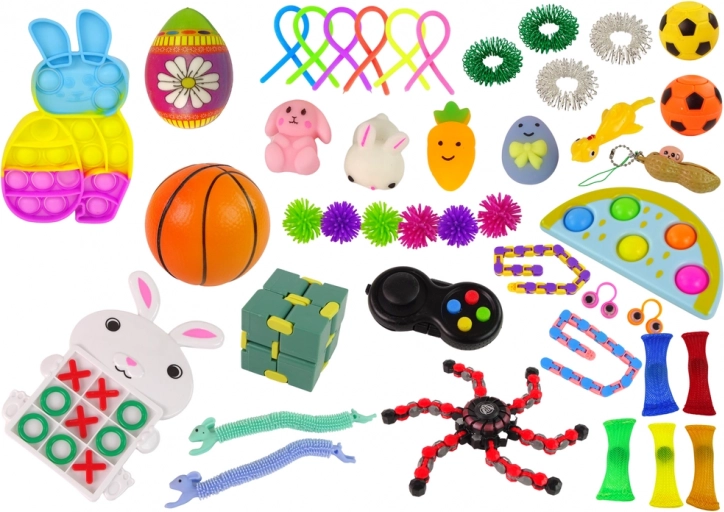 Paas-Pop It en squishy voor sensorisch speelplezier