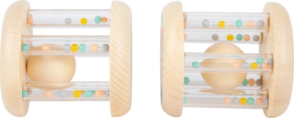 Zichtbaar speelplezier: gekleurde kraaltjes in transparante buisjes