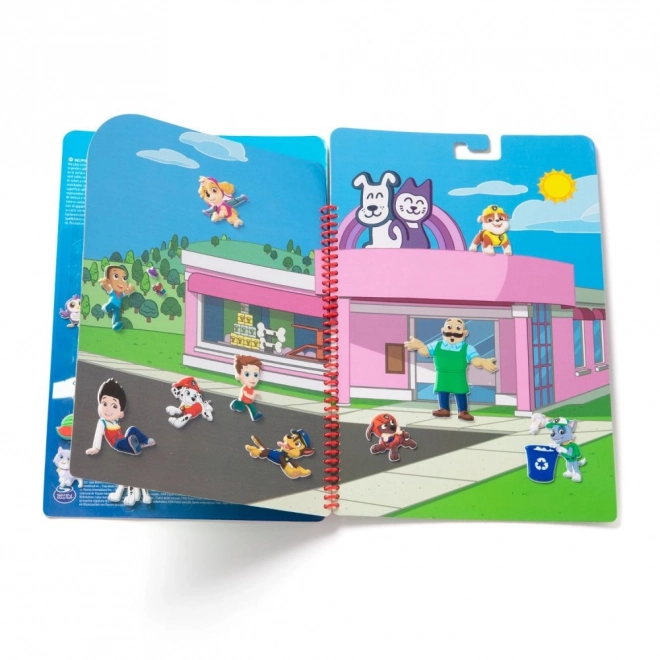 PAW Patrol Herbruikbare bolle stickers - Bay of Adventures
