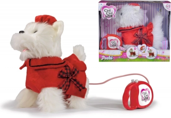 Chi Chi Love chique Poshi mascotte, bediend met kabel