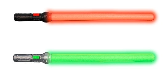 Lichtzwaard met hanger mix
