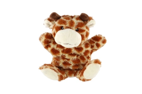 Knuffel diertje handpop - 1st