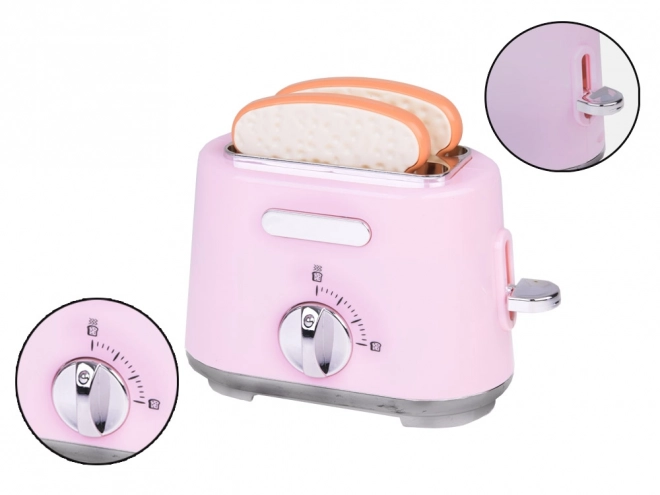 Set kleine huishoudelijke apparaten om mee te spelen mixer mixer broodrooster koffiezetapparaat ZA5204