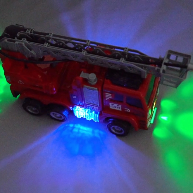 Interactieve Brandweerauto met Beweegbare Ladder