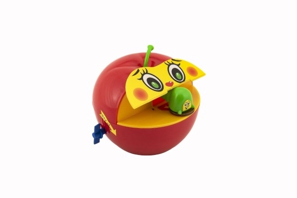Spaarpot Appel met Wormpje op Sleutel
