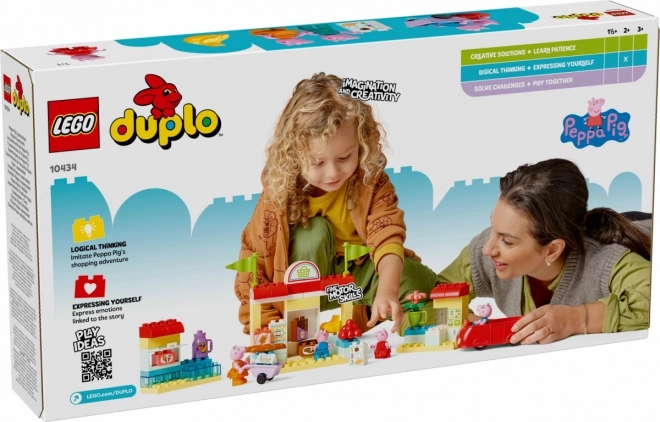 LEGO® DUPLO® 10434 Peppa Pig en de supermarkt