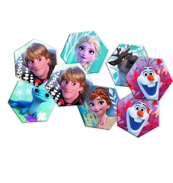 Pexeso papieren Frozen II / Frozen II gezelschapsspel 36 stuks in doos 20x20x5cm