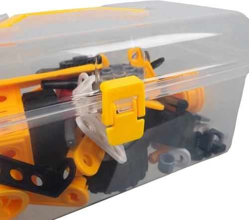 Draagbare box met stevige handgreep