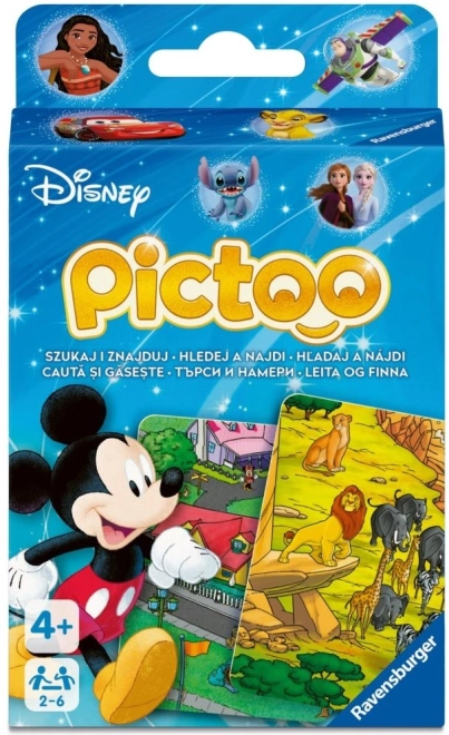 Ravensburger Pictoo Disney – snelle observatiespel