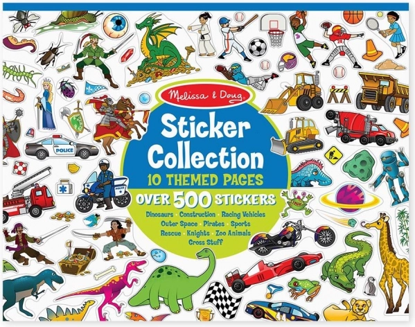 Meer dan 500 stickers voor eindeloos plezier