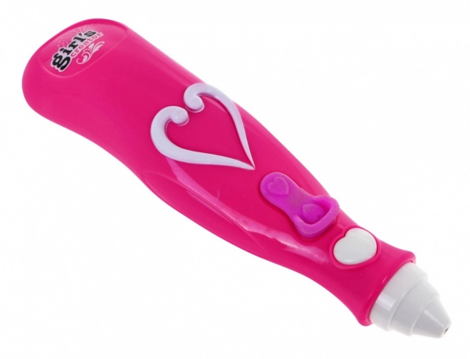 Nagelset voor kinderen vanaf 5 jaar Glansmachine + föhn + accessoires
