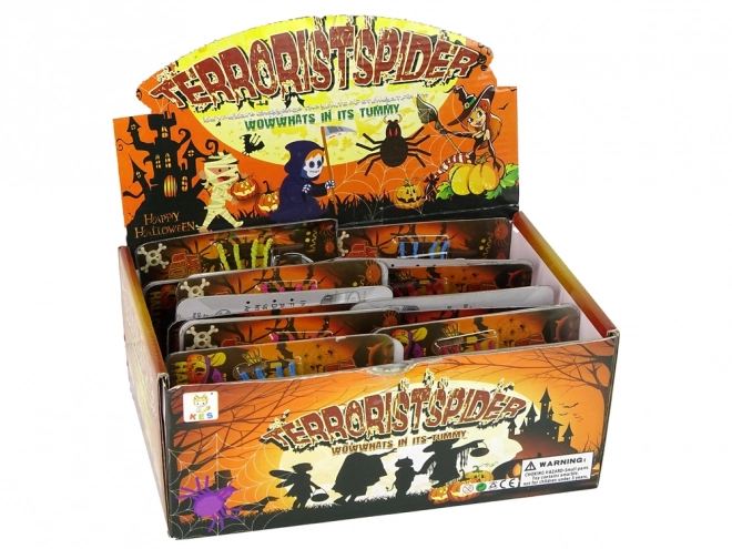 Groeispin met wormen 7 cm