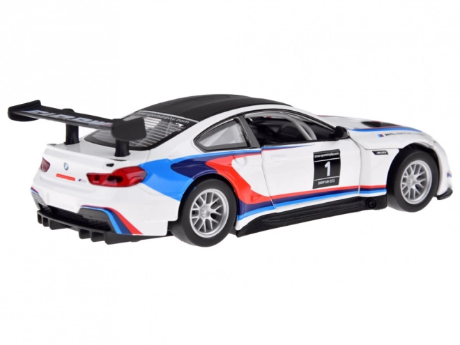 Metalen model van sportauto BMW M6 GT3