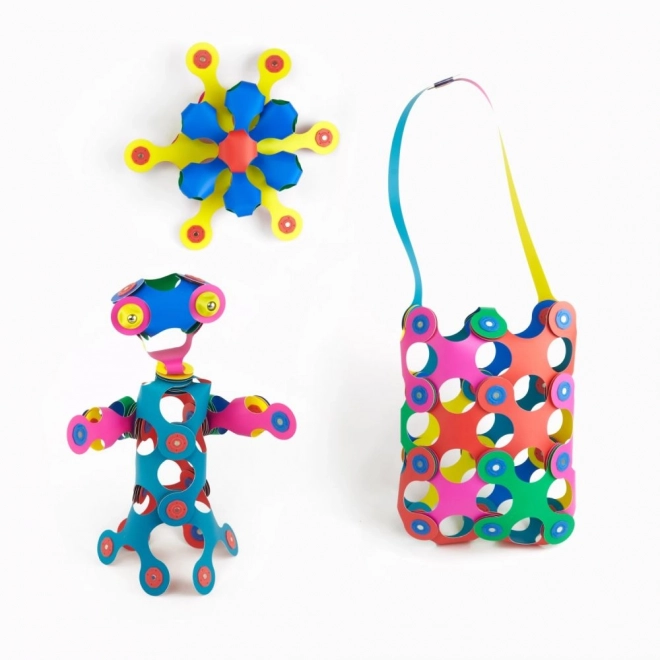 Regenboog magnetische puzzel Clixo, 42 stukjes