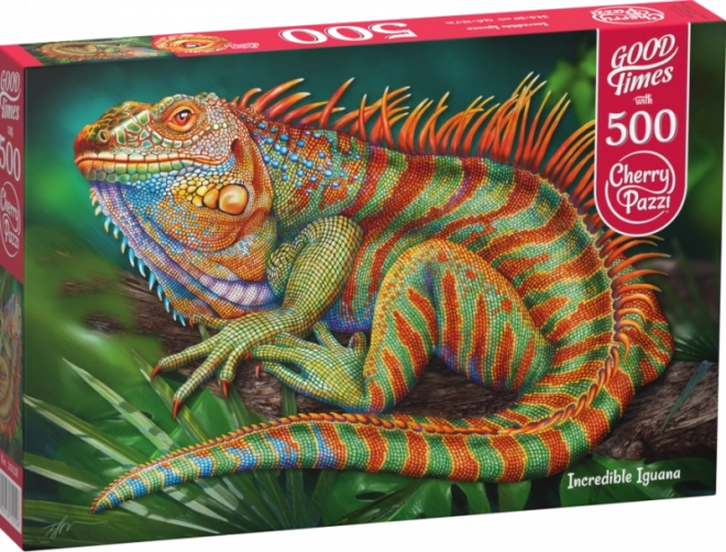 Cherry Pazzi Puzzel Ongelooflijke Leguaan 500 Stukken