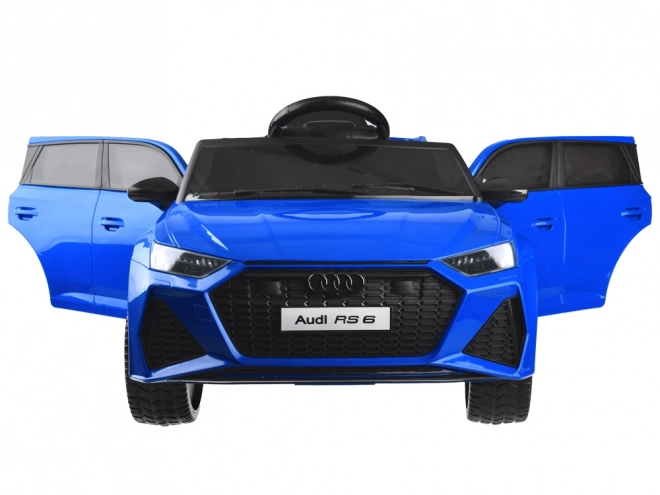 Elektrische auto Audi RS 6 voor kinderen – Roze