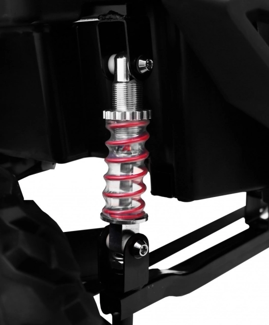 Kinderautootje UTV-MX zwart 4x4 met MP4, afstandsbediening en LED-verlichting