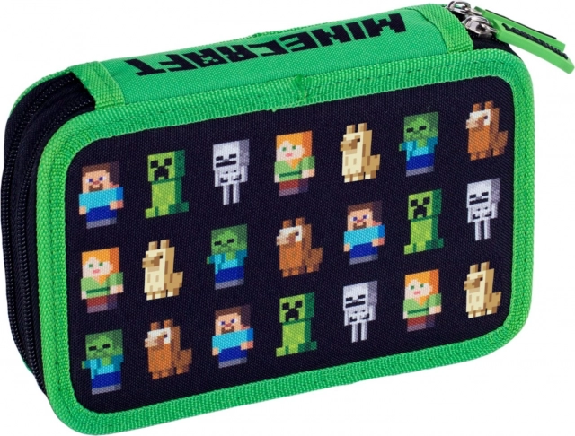 Schooletui met twee lagen Minecraft