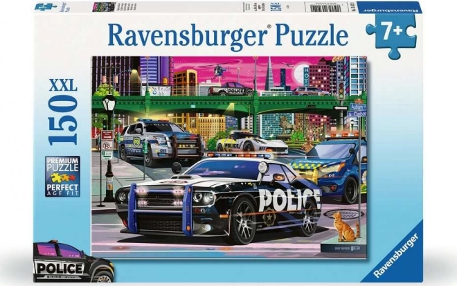 Puzzel Politieactie XXL 150 stukjes