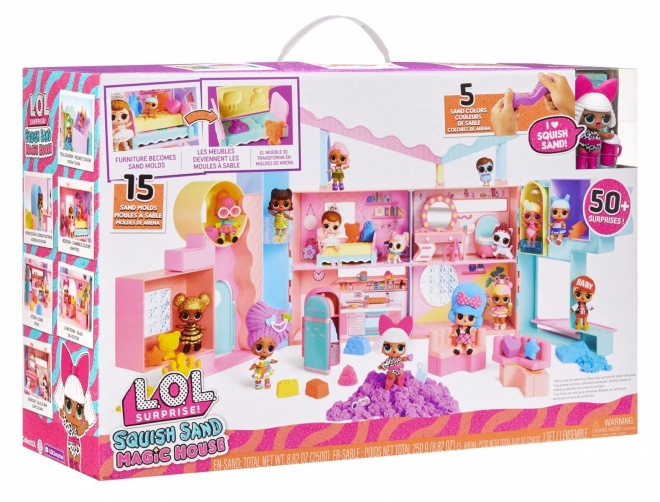 Poppenhuis - L.O.L. Kinetisch zand.