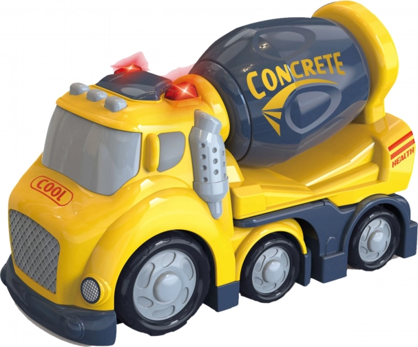 Betonmixer City Truck met lichteffecten en geluidseffecten