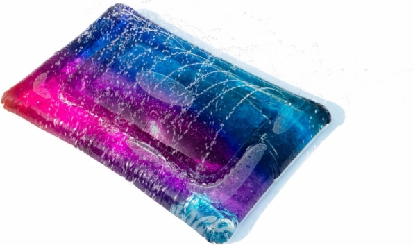 Galactische water speelmat 130 × 90 cm BESTWAY met watersproeier