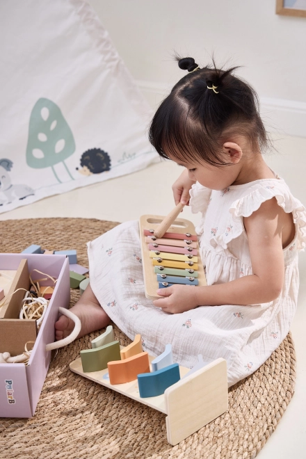 Houten activityset voor kinderen