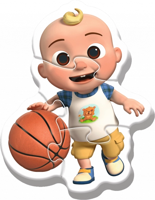 TREFL Baby puzzel Cocomelon 4v1 (2,3,4,5 stukken)