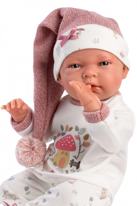 Llorens M738-80 kleertjes voor babypop NEW BORN maat 40-42 cm