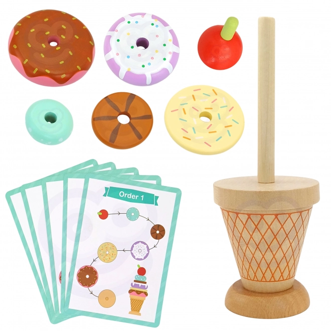 Woopie Green houten ijsjes montessori ijssalon