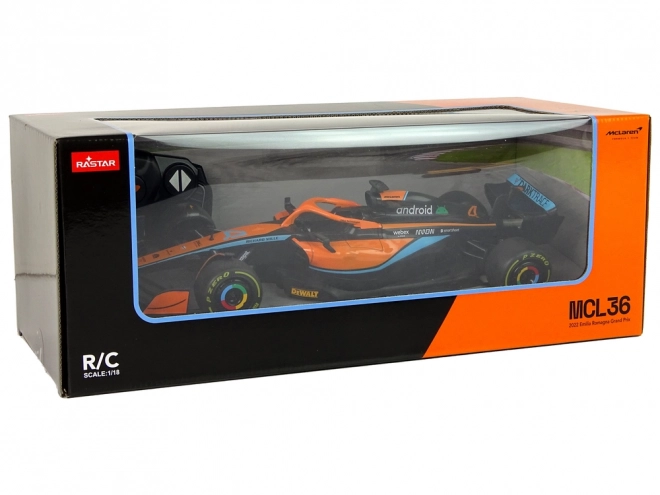 R/C raceauto McLaren F1 1:18 oranje