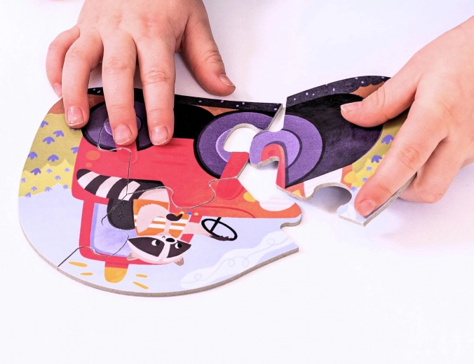 Grote en stevige stukjes voor kleine handjes