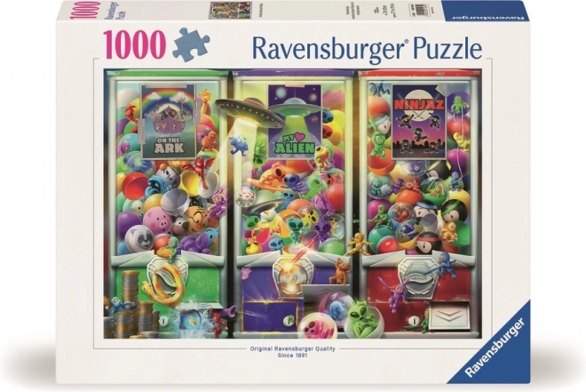 Puzzel Dieren, Buitenaardse Wezens en Ninja's 1000 Stukjes