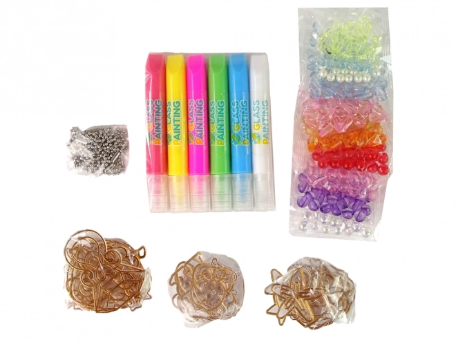 Sieraden DIY set met stiften en kralen