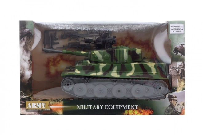 Tank met accessoires