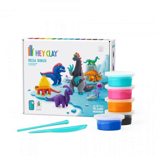 Hey Clay Mega Dinosaurussen set