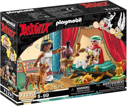 Asterix: Keizer Caesar en koningin Cleopatra – PLAYMOBIL speelfiguurset