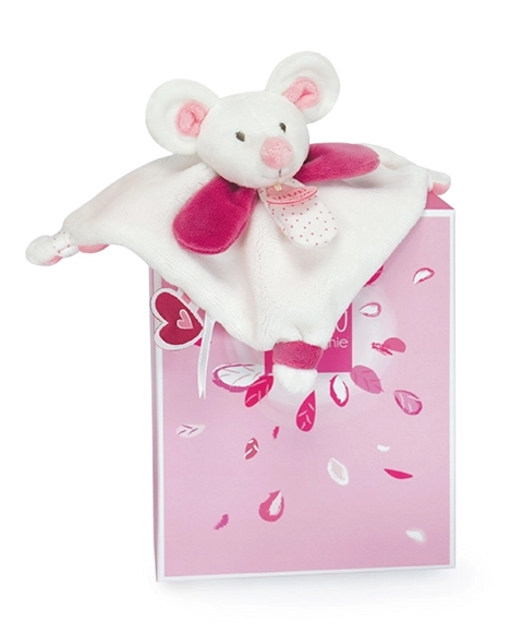 Doudou Pluchen mini knuffeldoekje 20 cm