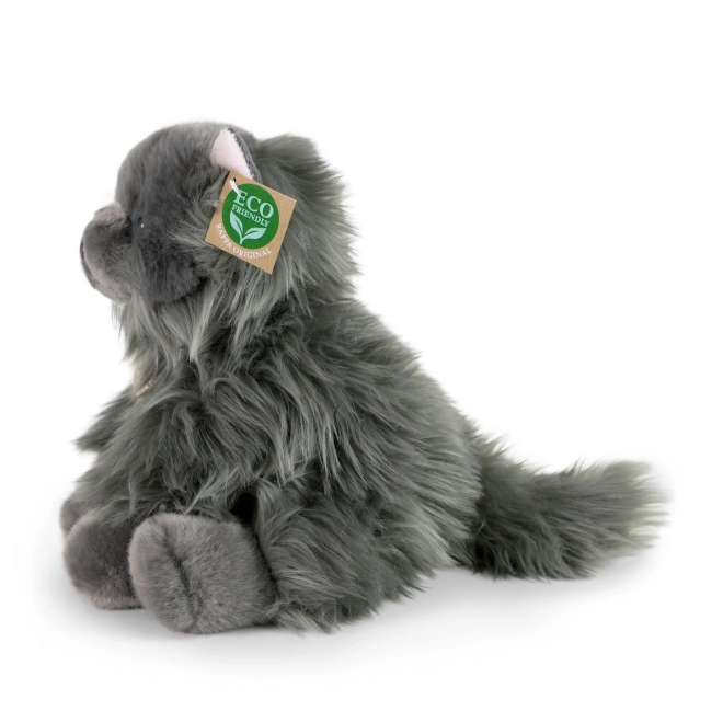 Rappa Pluche Britse kat zittend 30 cm ECO-VRIENDELIJK