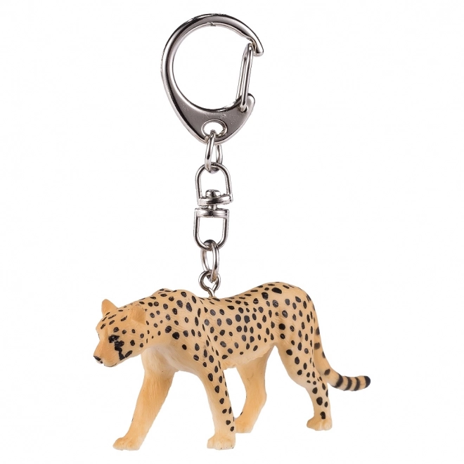 Sleutelhanger met cheetah-figuur