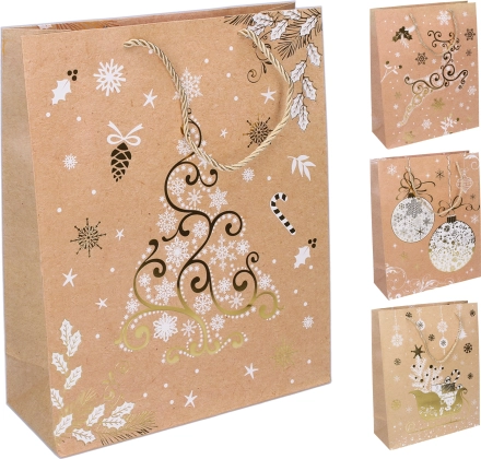 Cadeautas voor Kerst S 18 × 23 × 10 cm