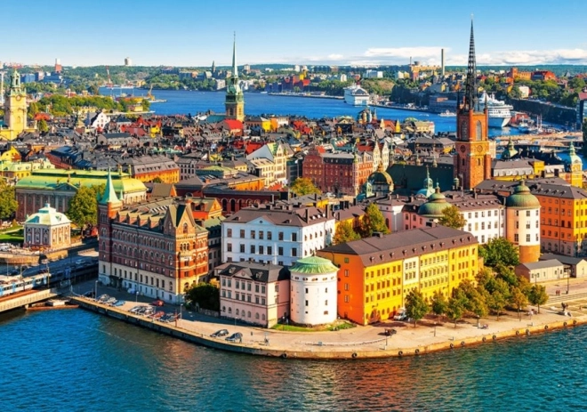 Puzzel Stockholm, Zweden 500 stukjes