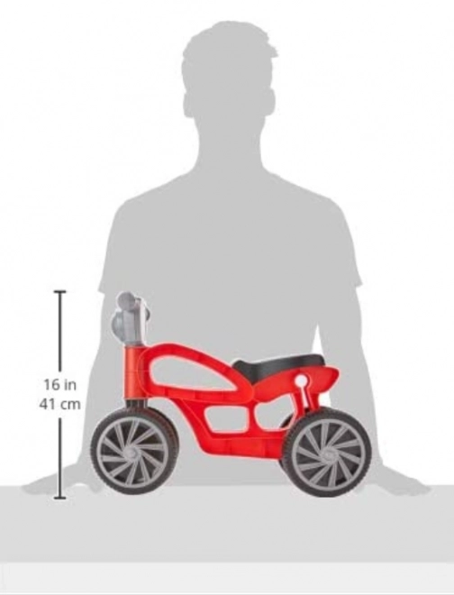 CHICOS Loopfiets Mini Custom rood
