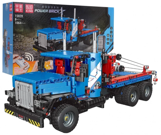 Mould King 15020 - Techniek bouwset takelwagen R/C 1064 onderdelen