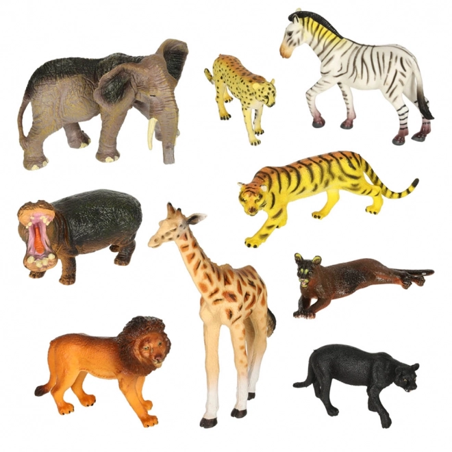 Dierenwereld set figuren - speelset 28 stuks