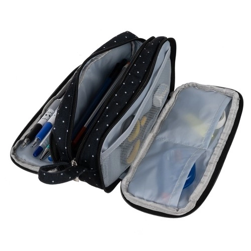 Driedubbele etui - zwarte Maaleo 24511
