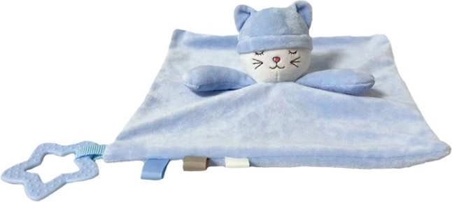 Pluche kater Miloš slapend 25 cm